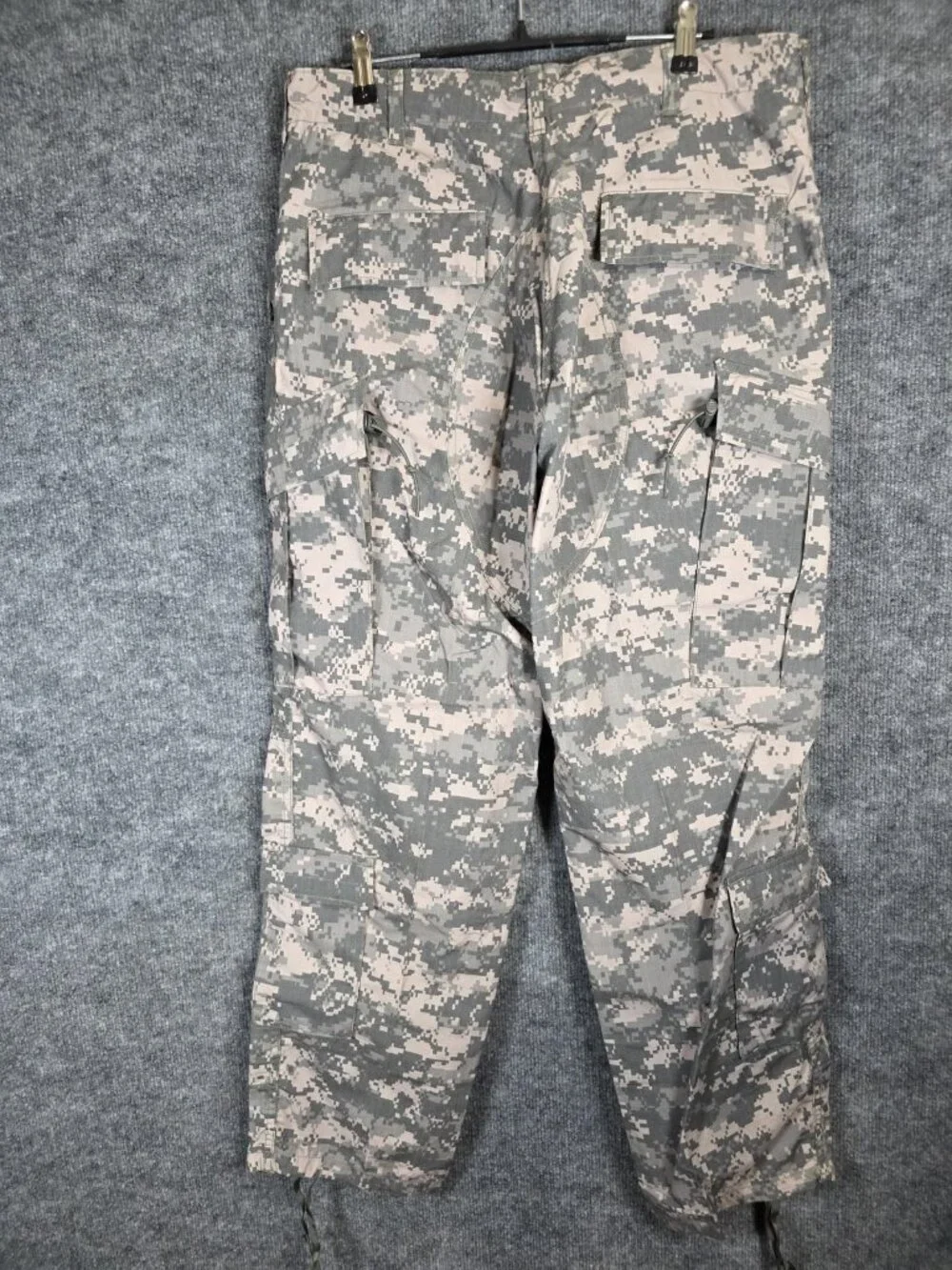 Propper Army Combat Uniform Pants Mens Medium Short ACU Camo Flame Resistant